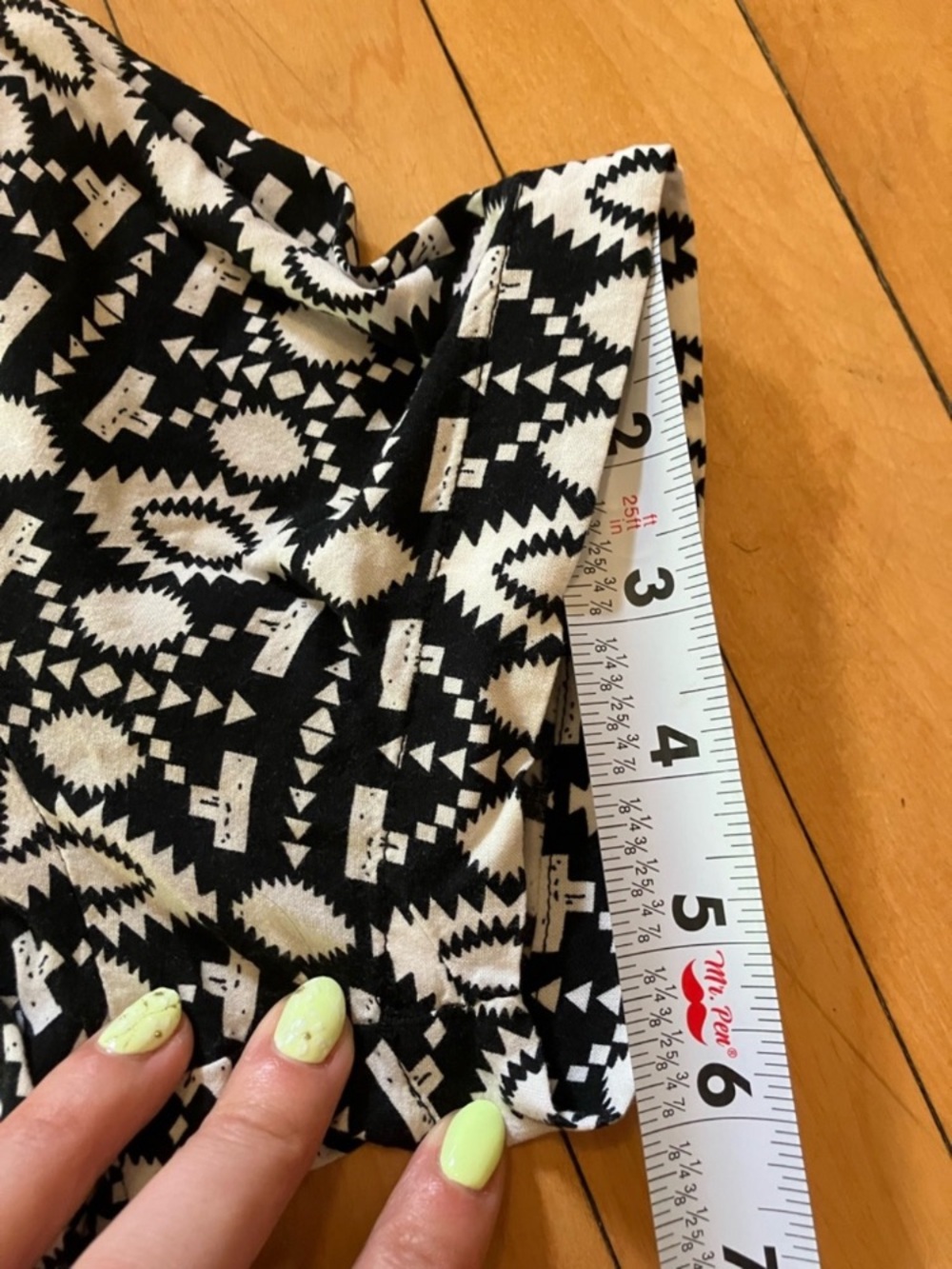 Primark Tribal Print Short Sleeve Button Down Summer Lightweight Shirt Medium - Picture 10 of 10